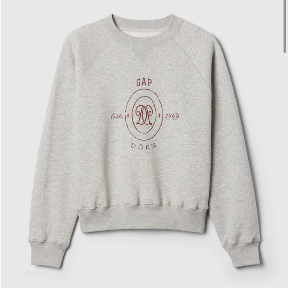 Gap x Doen Crewneck Sweatshirt Size Large